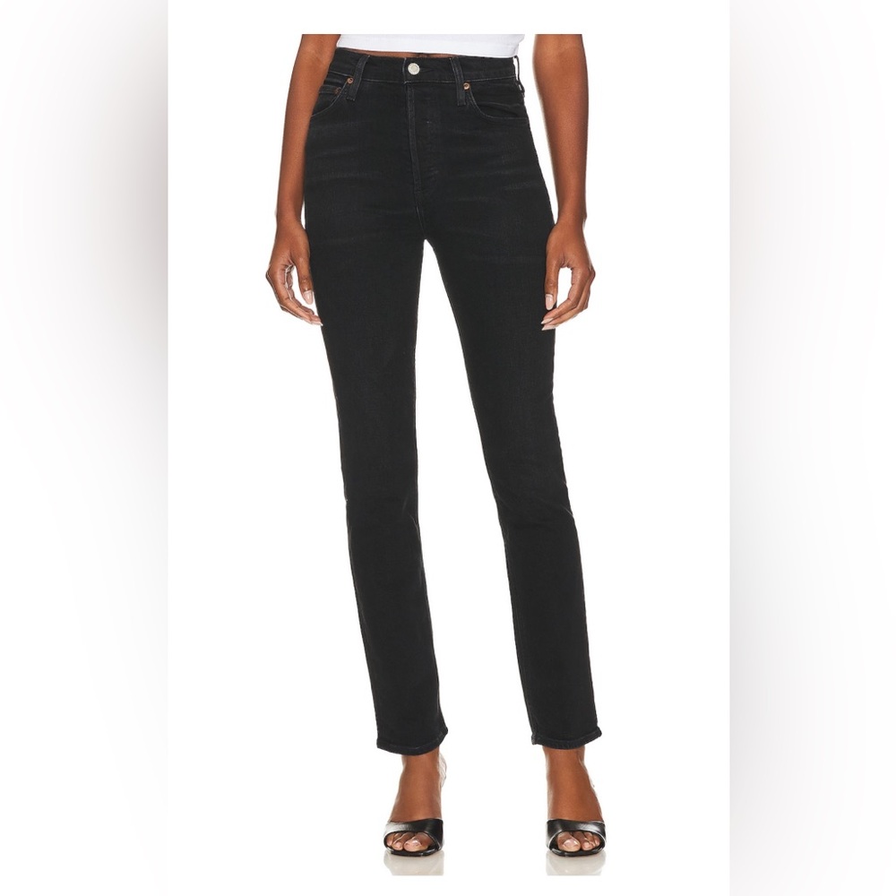 Agolde Women's Black Skinny Jeans